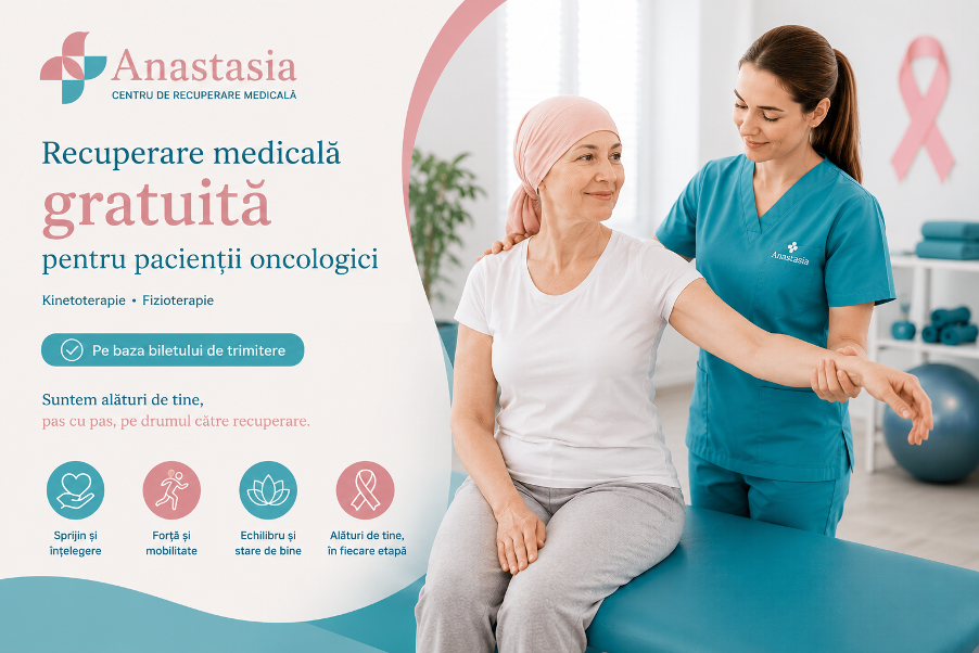 Recuperare medicală gratuită pentru pacienții oncologici
